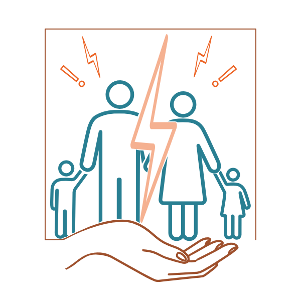 Picto soutien parental dans des contextes complexes